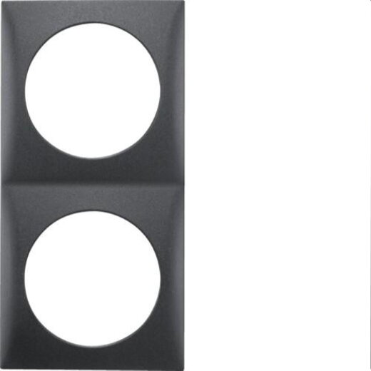 Berker Rahmen M3918262515 2fach anthrazit matt