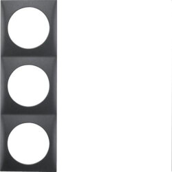 Berker Rahmen M3918192515 3fach anthrazit matt