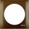 Berker Rahmen M3918272591 Symbol IP44 braun matt