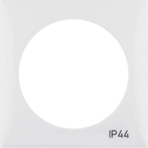 Berker Rahmen M3918272599 IP44 polarweiss glaenzend