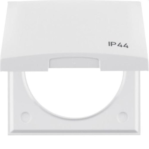 Berker Rahmen M3918282599 IP44 polarweiss glaenzend