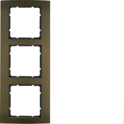 Berker Rahmen M310133001 braun/anthrazit