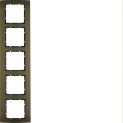 Berker Rahmen M310153001 braun/anthrazit