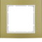 Berker Rahmen M310113046 gold/polarweiss