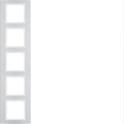 Berker Rahmen M310153904 5fach polarweiss