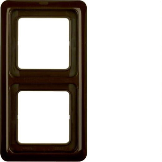 Berker Rahmen M3132901 2fach Dichtung WG UP IP44 braun