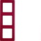 Berker Rahmen M310136062 rot samt