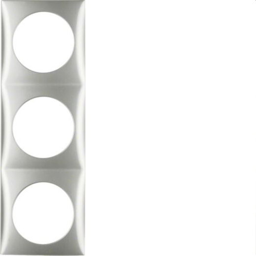 Berker Rahmen M3918192568 3fach chrom matt