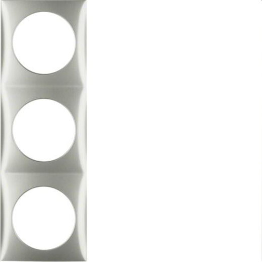 Berker Rahmen M3918192524 3fach edelstahl lackiert