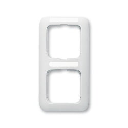 Busch-Jaeger 1722 NS-214 2fach Reflex-SI senkrecht Rahmen