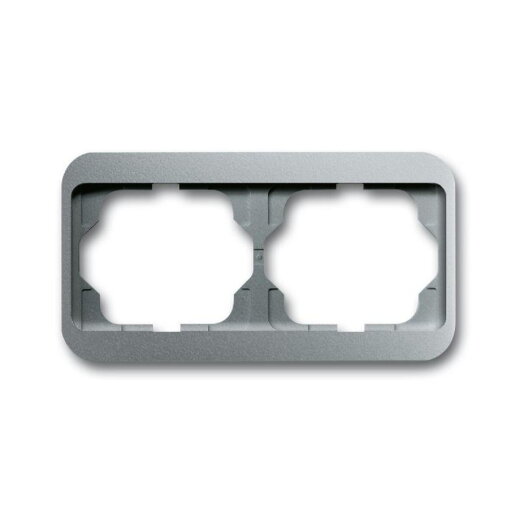 Busch-Jaeger 1722-266 2fach waagerecht Rahmen