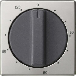 Gira Abdeckung 0642600 Knebel Zeitsch. 120min 55 Edelst...