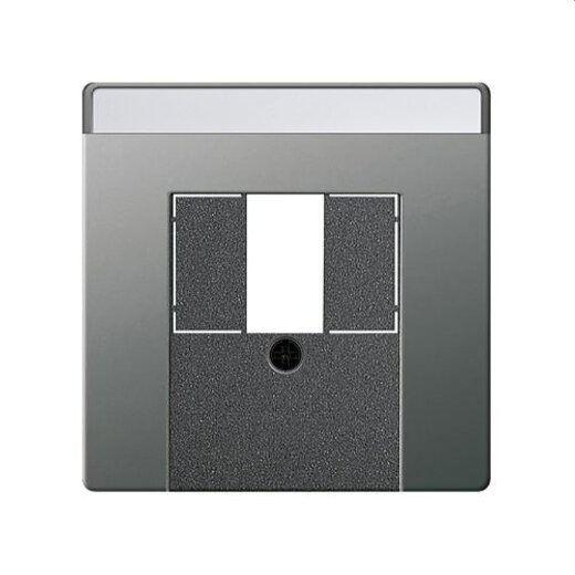 Gira Abdeckung 0876600 BSF TAE USB System 55 Edelstahl 0876600