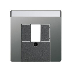 Gira Abdeckung 0876600 BSF TAE USB System 55 Edelstahl...