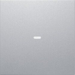 Berker Tast-Abdeckung S.x 1fach alu 80960283