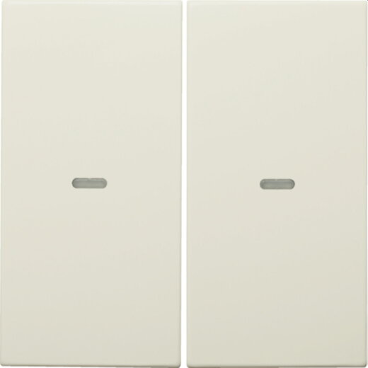 Berker Tast-Abdeckung S.x 2fach weiss 80960382