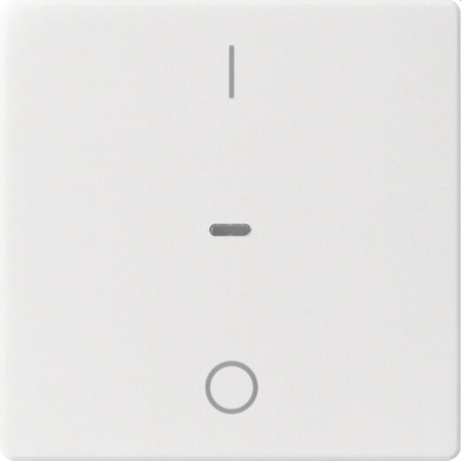 Berker Abdeckung f. Tastensen.-Modul 1fach Q.x polarweiss 80962229