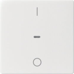 Berker Abdeckung f. Tastensen.-Modul 1fach Q.x polarweiss...