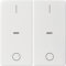 Berker Abdeckung f. Tastensen.-Modul 2fach Q.x polarweiss 80962329