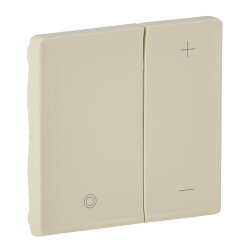 Legrand Abdeckung VLIFE Tastdimmer mandelweiss