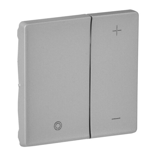 Legrand Abdeckung VLIFE Tastdimmer alu