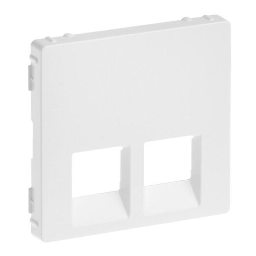 Legrand Abdeckung Vlife RJ11/RJ45 2F