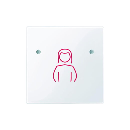 Merten Tastfläche MEG4840-0325 1fach aktivweiss glänzend