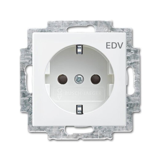 Busch-Jaeger Steckdose SCHUKO SCHUKO-Steckdose 20 EUCB/DV-914 eBs EDV