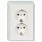 ELSO Steckdose 515514 2fach 16A RENOVIERUNG reinweiß