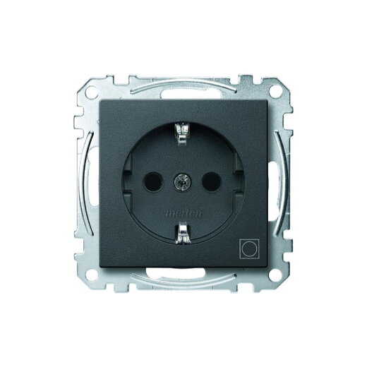 Merten Steckdose SCHUKO MEG2351-0414 Trockner anthrazit
