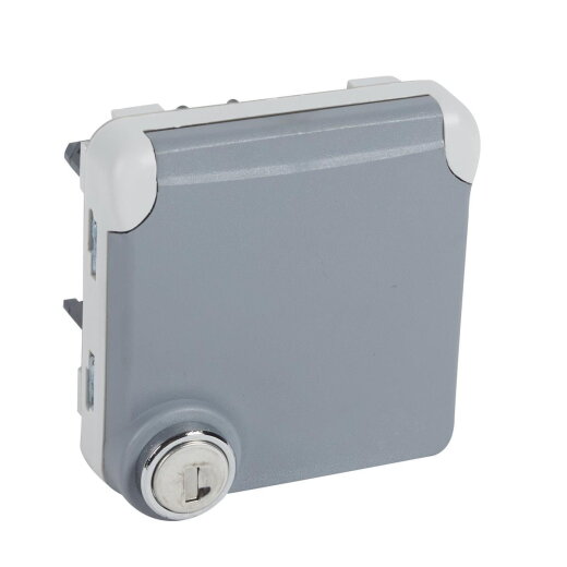 Legrand Steckdose 69574 1fach inkl. Schloss IP44