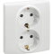 Legrand SCHUKO-Steckdose 664543 Niloe 2fach ultraweiss