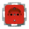Busch-Jaeger Steckdoseneinsatz 20 EUCKS-217-101, rot
