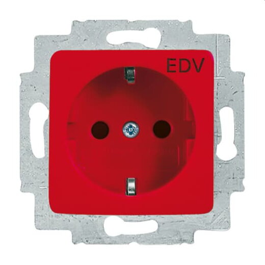 Busch-Jaeger Steckdoseneinsatz 20 EUCQ/DV-217-101 Reflex-SI 50x50mm