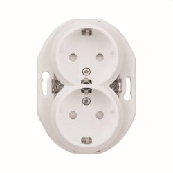 ELSO Doppelsteckdose WDE011122 KS ws Renova