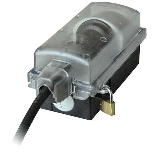 Bachmann Aussensteckdose 924.349 abschliessbar 924.349