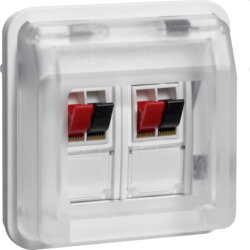 Berker Lautsprecher-Steckdosen-Einsatz 2fach W.1...