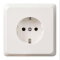 ELSO Steckdose 515024 1fach 16A RENOVIERUNG reinweiß