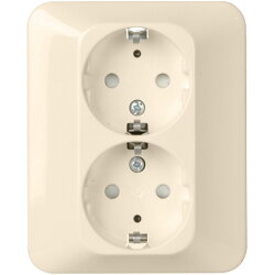 ELSO Steckdose 245450 2f. 16A RENOVIERUNG komplett pw