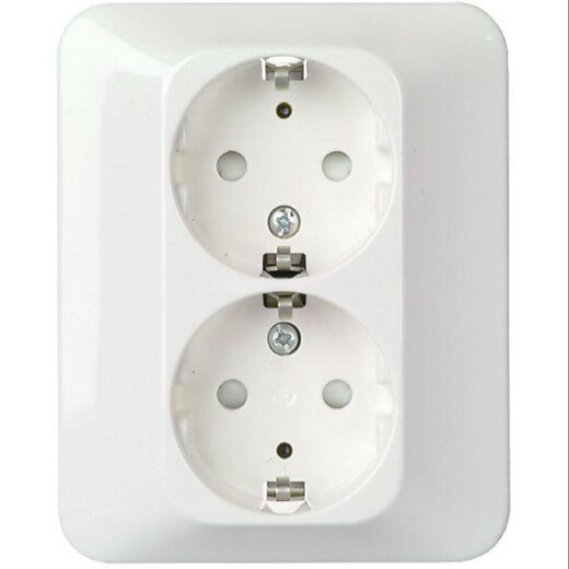 ELSO Steckdose 245454 2f. 16A RENOVIERUNG komplett rw