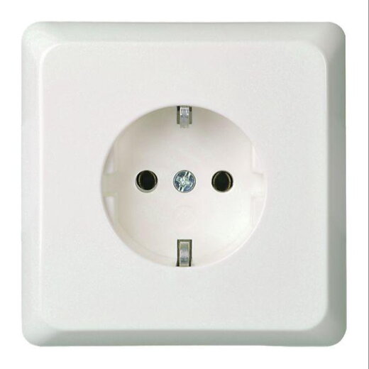 ELSO Steckdose 505014 1fach 16A RENOVIERUNG reinweiß