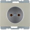Berker Steckdose 6167157004 edelstahl lackiert 6167157004