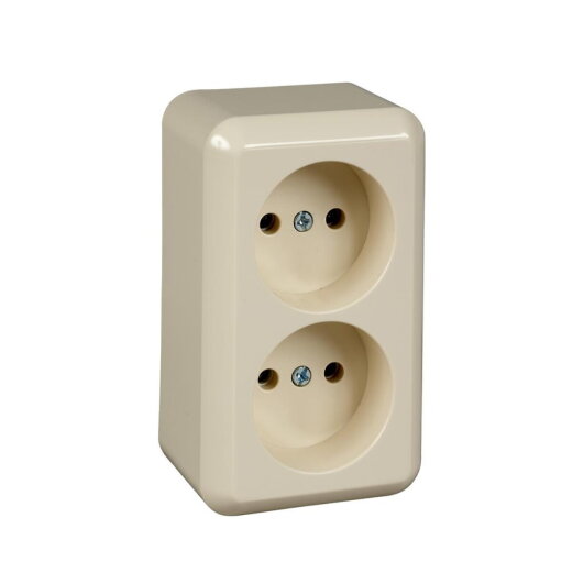 ELSO Steckdose ELG395900 2f. 16A ohne SK CONTURA pw