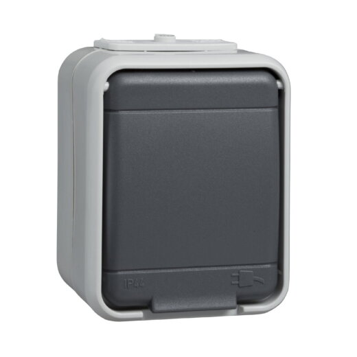 ELSO Steckdose 445209 16A AquaTop licht/basaltgrau