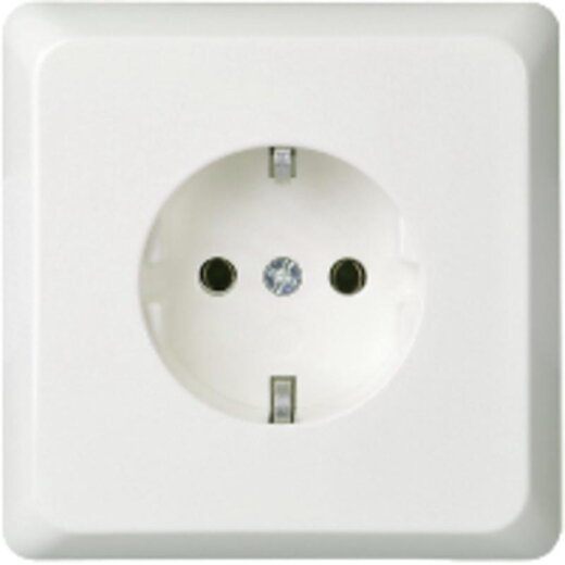ELSO Steckdose 515404 2fach 16A RENOVIERUNG reinweiß