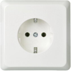 ELSO Steckdose 515404 2fach 16A RENOVIERUNG reinweiß