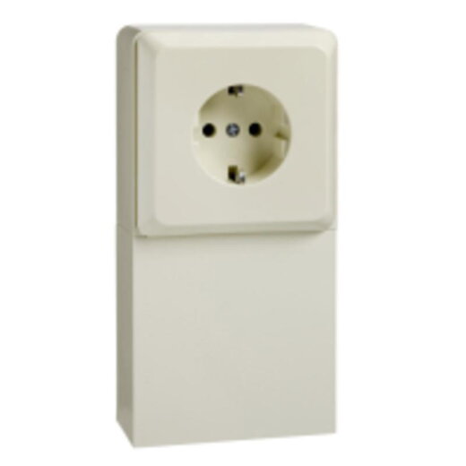 ELSO Steckdose 515100 1fach 16A RENOVIERUNG perlweiß