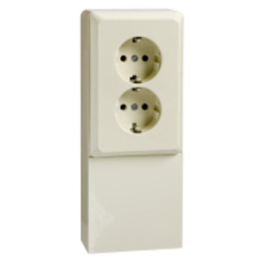 ELSO Steckdose 515500 2fach 16A RENOVIERUNG perlweiß