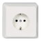 ELSO Steckdose 515110 1fach 16A RENOVIERUNG perlweiß