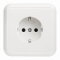 ELSO UP-Steckdose 205024 mit Vollplatte 16A reinweiß